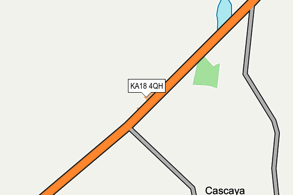 KA18 4QH map - OS OpenMap – Local (Ordnance Survey) KA18 4QH map - OS OpenMap – Local (Ordnance Survey)