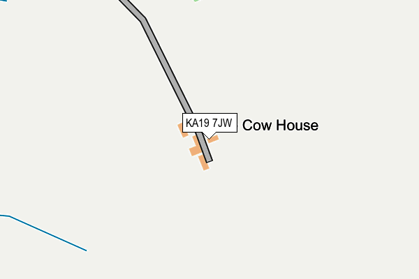 KA19 7JW map - OS OpenMap – Local (Ordnance Survey) KA19 7JW map - OS OpenMap – Local (Ordnance Survey)