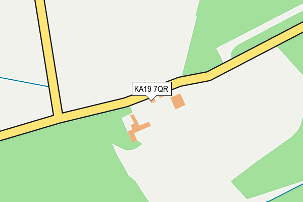 KA19 7QR map - OS OpenMap – Local (Ordnance Survey) KA19 7QR map - OS OpenMap – Local (Ordnance Survey)