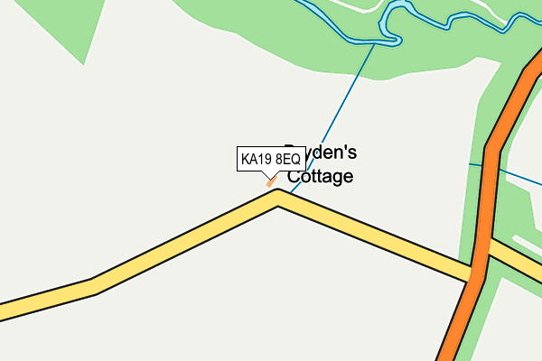 KA19 8EQ map - OS OpenMap – Local (Ordnance Survey)