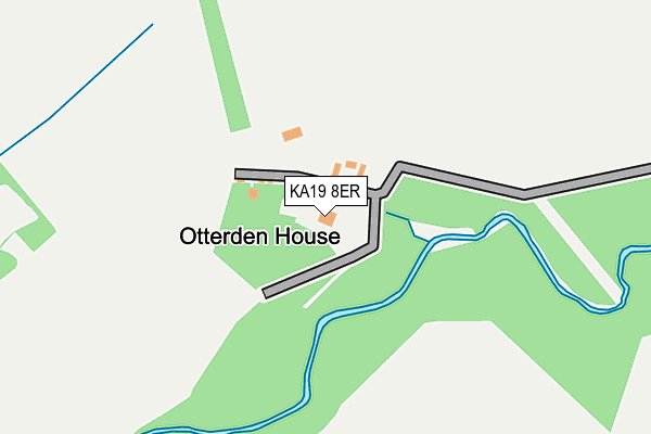 KA19 8ER map - OS OpenMap – Local (Ordnance Survey) KA19 8ER map - OS OpenMap – Local (Ordnance Survey)