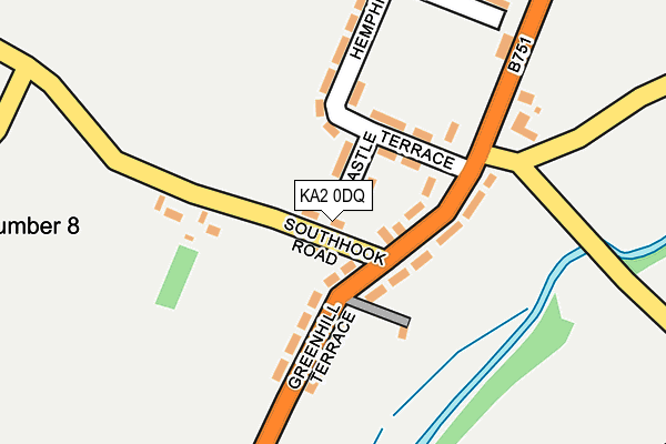 KA2 0DQ map - OS OpenMap – Local (Ordnance Survey) KA2 0DQ map - OS OpenMap – Local (Ordnance Survey)