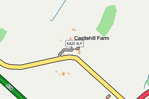 KA20 4LF map - OS OpenMap – Local (Ordnance Survey) KA20 4LF map - OS OpenMap – Local (Ordnance Survey)