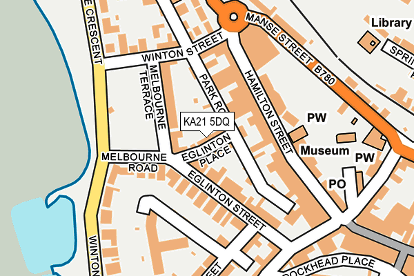 KA21 5DQ map - OS OpenMap – Local (Ordnance Survey) KA21 5DQ map - OS OpenMap – Local (Ordnance Survey)