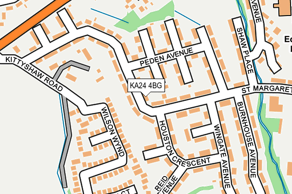 KA24 4BG map - OS OpenMap – Local (Ordnance Survey) KA24 4BG map - OS OpenMap – Local (Ordnance Survey)