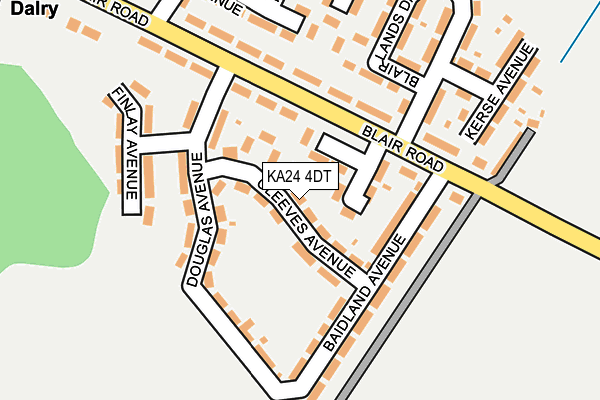 KA24 4DT map - OS OpenMap – Local (Ordnance Survey) KA24 4DT map - OS OpenMap – Local (Ordnance Survey)