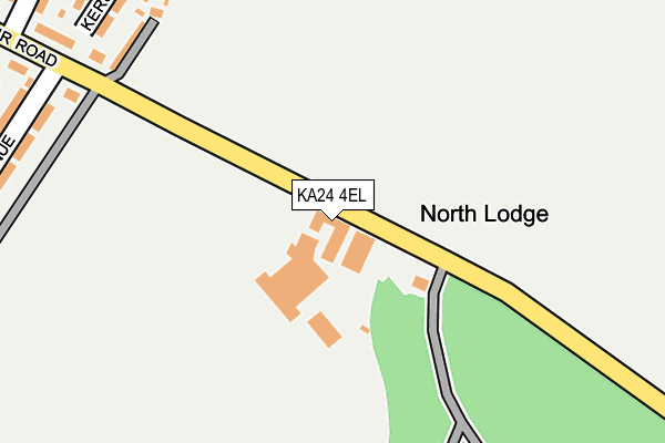 KA24 4EL map - OS OpenMap – Local (Ordnance Survey) KA24 4EL map - OS OpenMap – Local (Ordnance Survey)