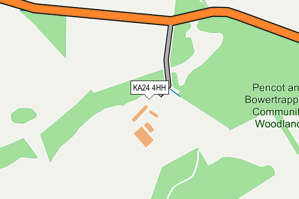KA24 4HH map - OS OpenMap – Local (Ordnance Survey) KA24 4HH map - OS OpenMap – Local (Ordnance Survey)