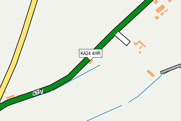 KA24 4HR map - OS OpenMap – Local (Ordnance Survey) KA24 4HR map - OS OpenMap – Local (Ordnance Survey)