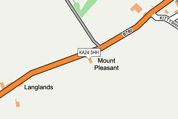 KA24 5HH map - OS OpenMap – Local (Ordnance Survey) KA24 5HH map - OS OpenMap – Local (Ordnance Survey)