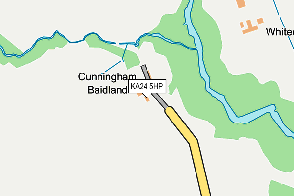 KA24 5HP map - OS OpenMap – Local (Ordnance Survey) KA24 5HP map - OS OpenMap – Local (Ordnance Survey)