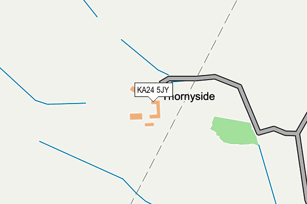 KA24 5JY map - OS OpenMap – Local (Ordnance Survey) KA24 5JY map - OS OpenMap – Local (Ordnance Survey)