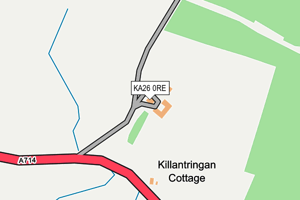 KA26 0RE map - OS OpenMap – Local (Ordnance Survey) KA26 0RE map - OS OpenMap – Local (Ordnance Survey)