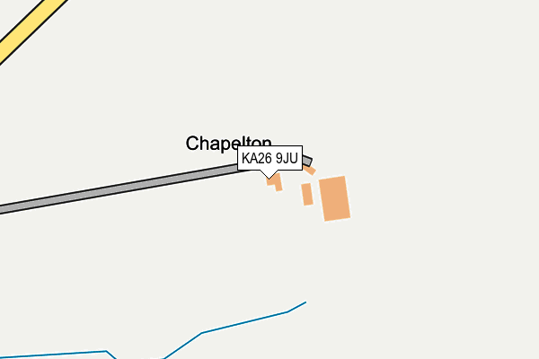 KA26 9JU map - OS OpenMap – Local (Ordnance Survey)
