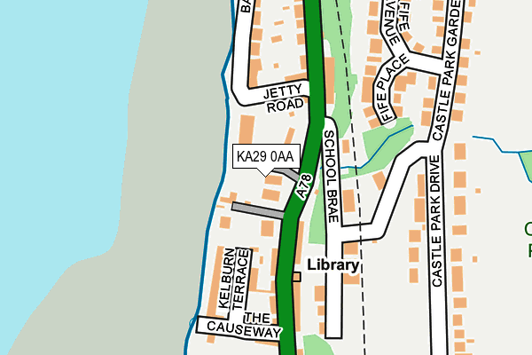 KA29 0AA map - OS OpenMap – Local (Ordnance Survey) KA29 0AA map - OS OpenMap – Local (Ordnance Survey)