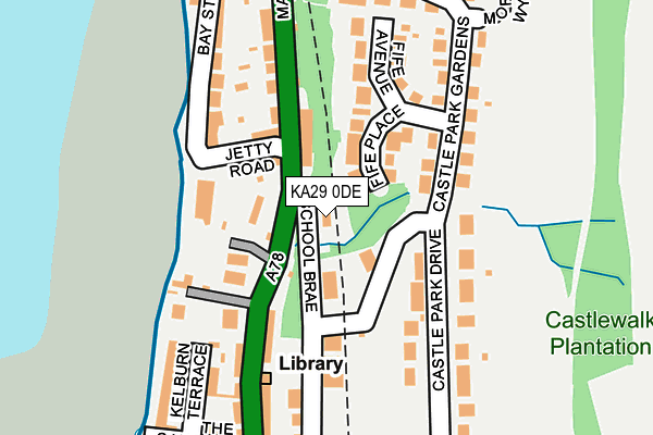 KA29 0DE map - OS OpenMap – Local (Ordnance Survey) KA29 0DE map - OS OpenMap – Local (Ordnance Survey)