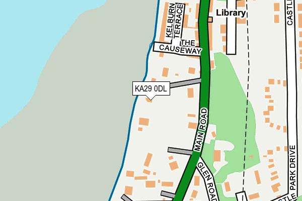 KA29 0DL map - OS OpenMap – Local (Ordnance Survey) KA29 0DL map - OS OpenMap – Local (Ordnance Survey)