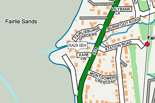 KA29 0EH map - OS OpenMap – Local (Ordnance Survey) KA29 0EH map - OS OpenMap – Local (Ordnance Survey)