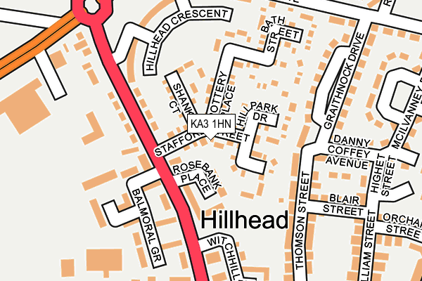 KA3 1HN map - OS OpenMap – Local (Ordnance Survey) KA3 1HN map - OS OpenMap – Local (Ordnance Survey)