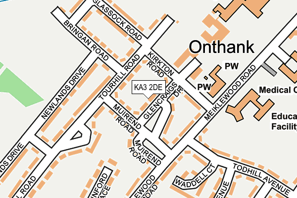 KA3 2DE map - OS OpenMap – Local (Ordnance Survey) KA3 2DE map - OS OpenMap – Local (Ordnance Survey)