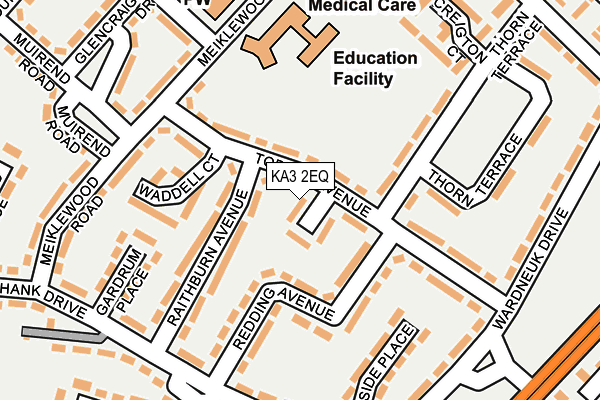 KA3 2EQ map - OS OpenMap – Local (Ordnance Survey) KA3 2EQ map - OS OpenMap – Local (Ordnance Survey)