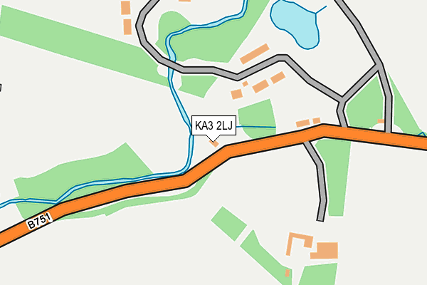 KA3 2LJ map - OS OpenMap – Local (Ordnance Survey) KA3 2LJ map - OS OpenMap – Local (Ordnance Survey)