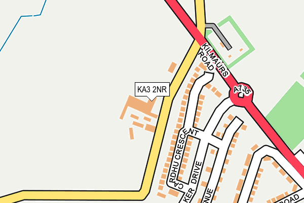 KA3 2NR map - OS OpenMap – Local (Ordnance Survey) KA3 2NR map - OS OpenMap – Local (Ordnance Survey)