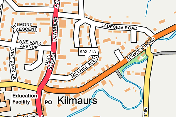 KA3 2TA map - OS OpenMap – Local (Ordnance Survey) KA3 2TA map - OS OpenMap – Local (Ordnance Survey)