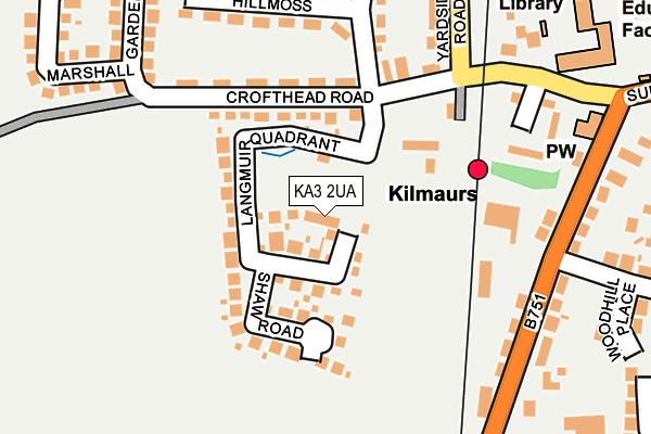 KA3 2UA map - OS OpenMap – Local (Ordnance Survey) KA3 2UA map - OS OpenMap – Local (Ordnance Survey)