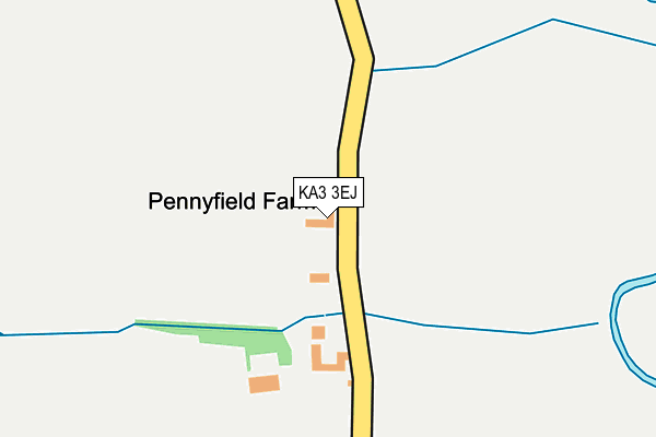 KA3 3EJ map - OS OpenMap – Local (Ordnance Survey) KA3 3EJ map - OS OpenMap – Local (Ordnance Survey)