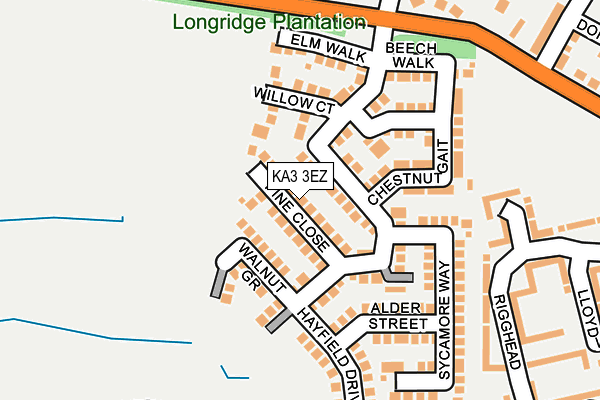 KA3 3EZ map - OS OpenMap – Local (Ordnance Survey) KA3 3EZ map - OS OpenMap – Local (Ordnance Survey)