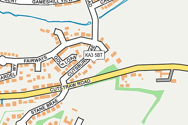 KA3 5BT map - OS OpenMap – Local (Ordnance Survey) KA3 5BT map - OS OpenMap – Local (Ordnance Survey)