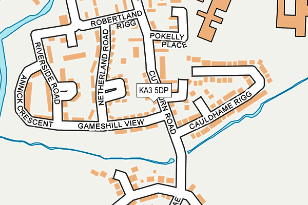 KA3 5DP map - OS OpenMap – Local (Ordnance Survey) KA3 5DP map - OS OpenMap – Local (Ordnance Survey)