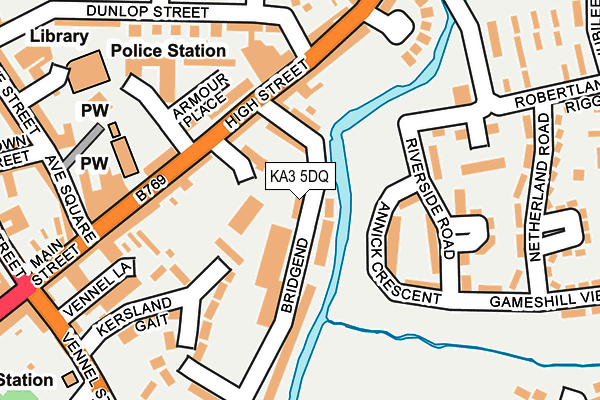 KA3 5DQ map - OS OpenMap – Local (Ordnance Survey) KA3 5DQ map - OS OpenMap – Local (Ordnance Survey)