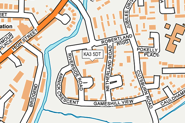 KA3 5DT map - OS OpenMap – Local (Ordnance Survey) KA3 5DT map - OS OpenMap – Local (Ordnance Survey)