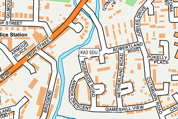 KA3 5DU map - OS OpenMap – Local (Ordnance Survey) KA3 5DU map - OS OpenMap – Local (Ordnance Survey)