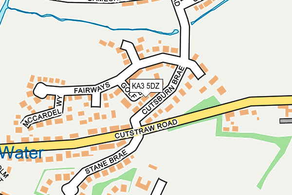 KA3 5DZ map - OS OpenMap – Local (Ordnance Survey) KA3 5DZ map - OS OpenMap – Local (Ordnance Survey)