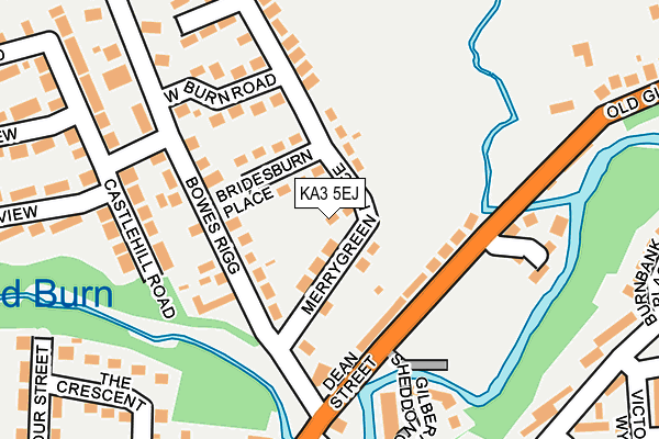 KA3 5EJ map - OS OpenMap – Local (Ordnance Survey) KA3 5EJ map - OS OpenMap – Local (Ordnance Survey)