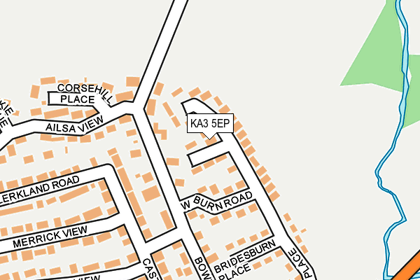 KA3 5EP map - OS OpenMap – Local (Ordnance Survey) KA3 5EP map - OS OpenMap – Local (Ordnance Survey)
