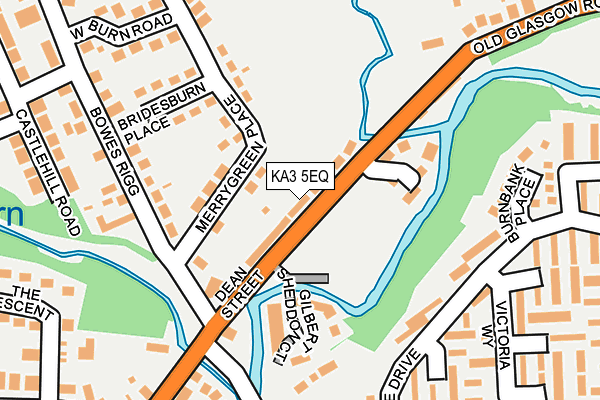 KA3 5EQ map - OS OpenMap – Local (Ordnance Survey) KA3 5EQ map - OS OpenMap – Local (Ordnance Survey)