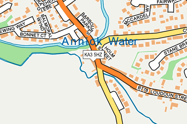 KA3 5HZ map - OS OpenMap – Local (Ordnance Survey) KA3 5HZ map - OS OpenMap – Local (Ordnance Survey)