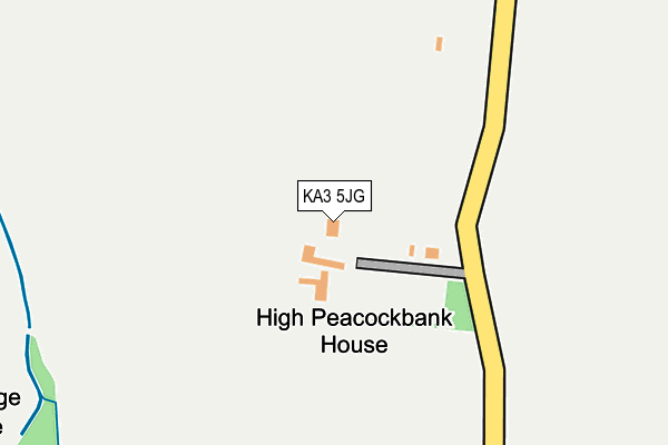 KA3 5JG map - OS OpenMap – Local (Ordnance Survey) KA3 5JG map - OS OpenMap – Local (Ordnance Survey)