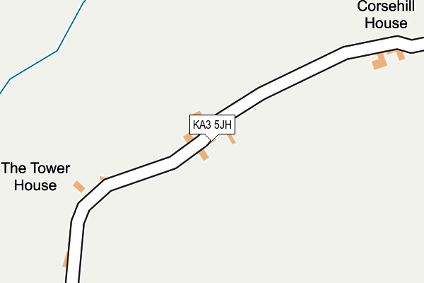KA3 5JH map - OS OpenMap – Local (Ordnance Survey) KA3 5JH map - OS OpenMap – Local (Ordnance Survey)
