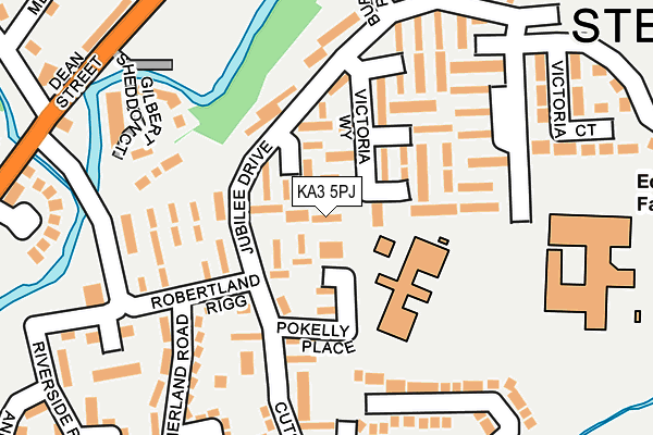 KA3 5PJ map - OS OpenMap – Local (Ordnance Survey) KA3 5PJ map - OS OpenMap – Local (Ordnance Survey)