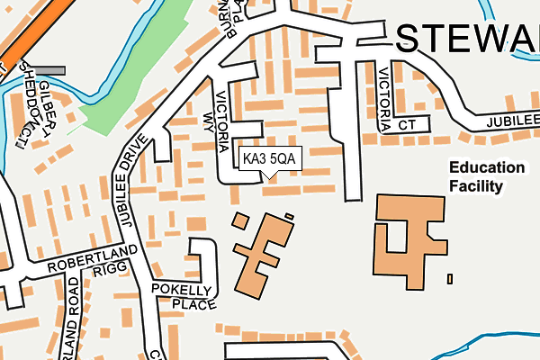 KA3 5QA map - OS OpenMap – Local (Ordnance Survey) KA3 5QA map - OS OpenMap – Local (Ordnance Survey)