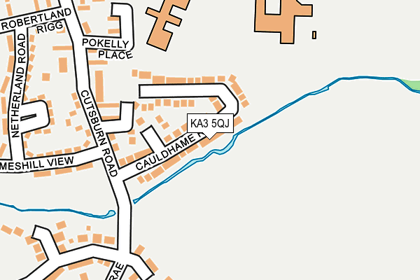 KA3 5QJ map - OS OpenMap – Local (Ordnance Survey) KA3 5QJ map - OS OpenMap – Local (Ordnance Survey)