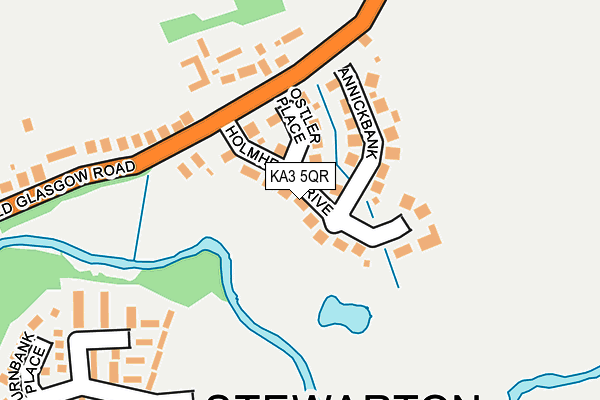 KA3 5QR map - OS OpenMap – Local (Ordnance Survey) KA3 5QR map - OS OpenMap – Local (Ordnance Survey)