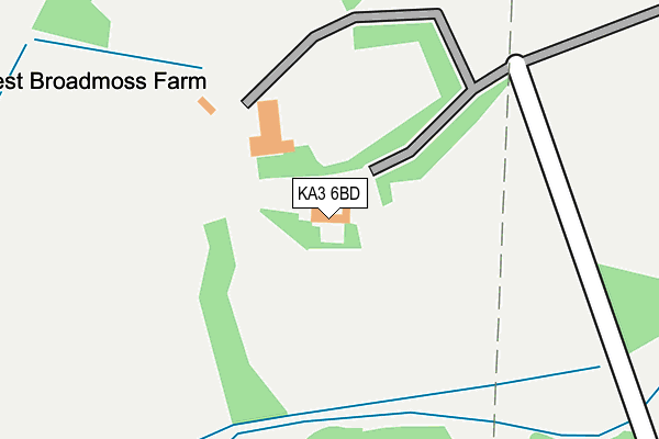 KA3 6BD map - OS OpenMap – Local (Ordnance Survey) KA3 6BD map - OS OpenMap – Local (Ordnance Survey)