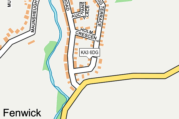 KA3 6DG map - OS OpenMap – Local (Ordnance Survey) KA3 6DG map - OS OpenMap – Local (Ordnance Survey)