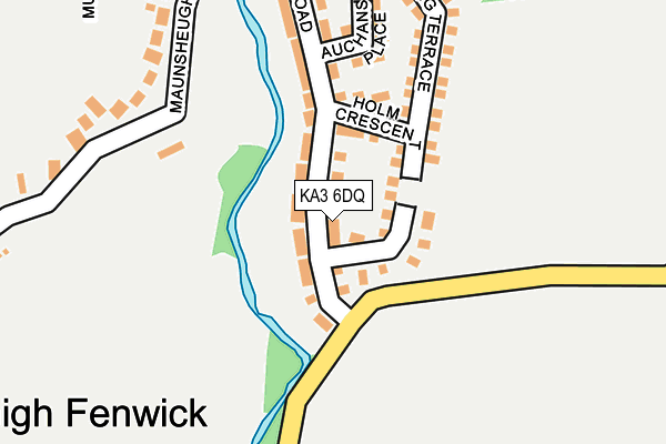 KA3 6DQ map - OS OpenMap – Local (Ordnance Survey) KA3 6DQ map - OS OpenMap – Local (Ordnance Survey)